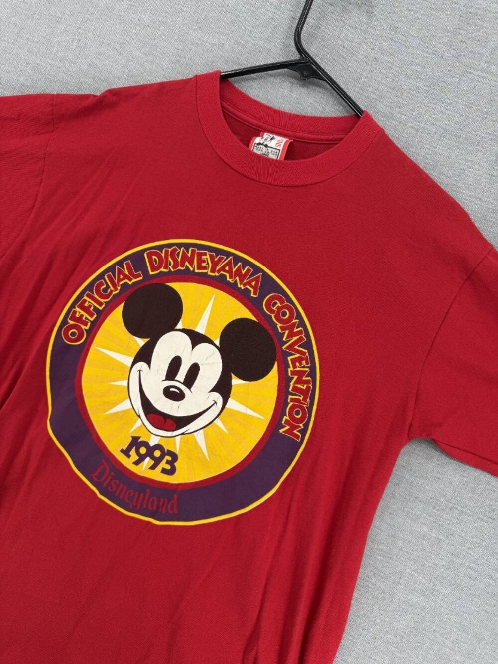 Vtg Disneyana Convention 1993 Disneyland T-Shirt Mens L Tee Y2K